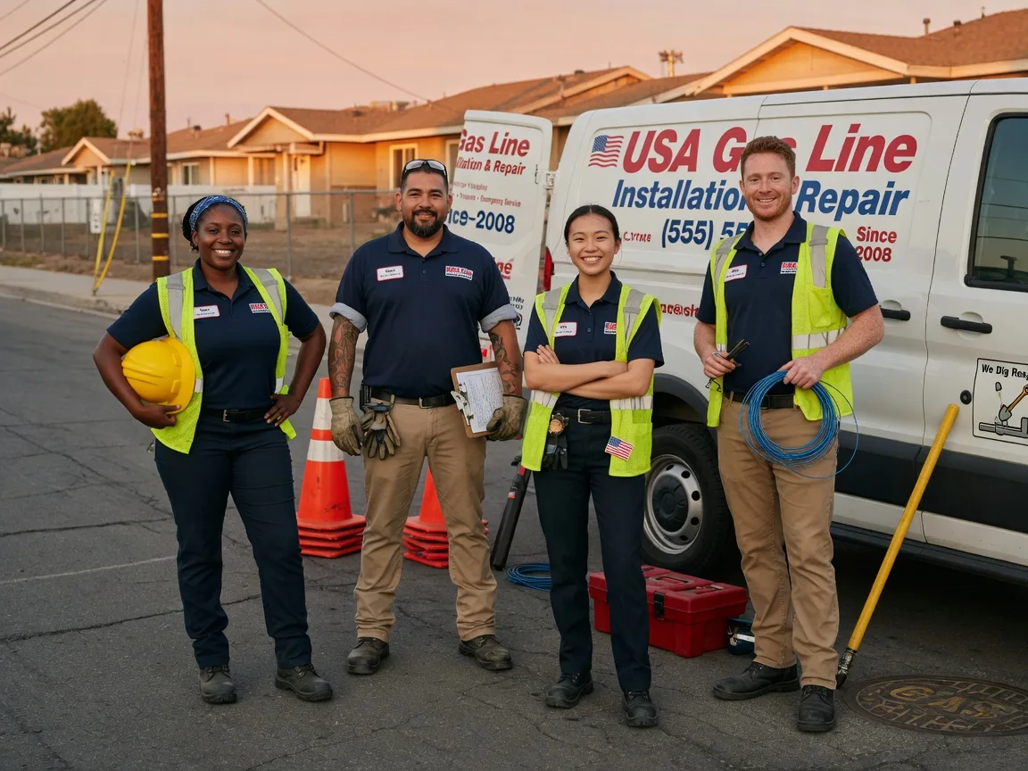 Gas Line Installation company in Chandlers Valley, PA